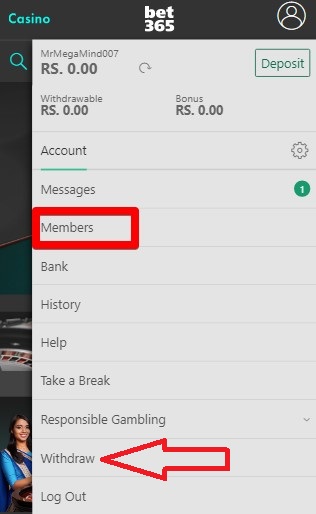 Bet365 Account Withdrawal