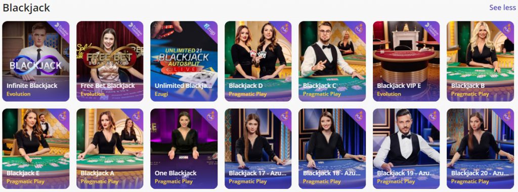 Casino Days Live Blackjack