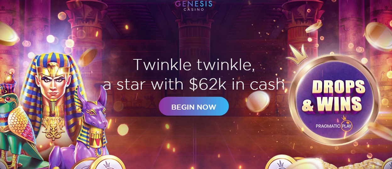 официальный сайт GENESIS Casino 2022