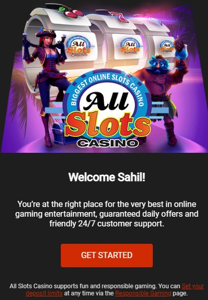 All Slots Casino Registration Guide 06