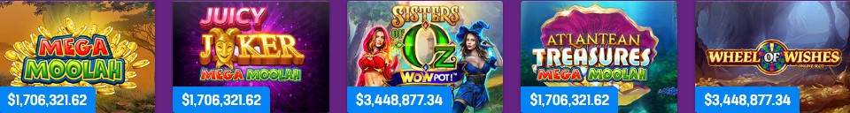 Lucky Casino Online Jackpots