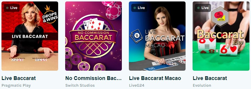 Lucky Days Live Baccarat