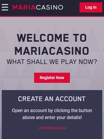 Maria Casino Registration Guide 01