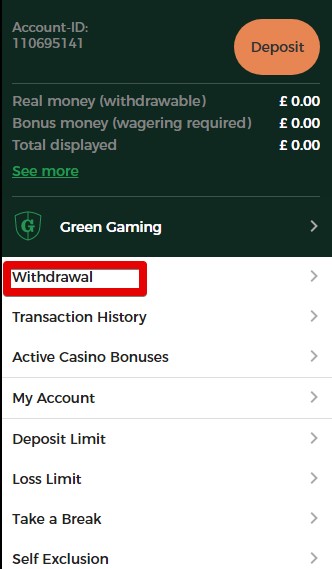 Mr Green Withdrawal Guide