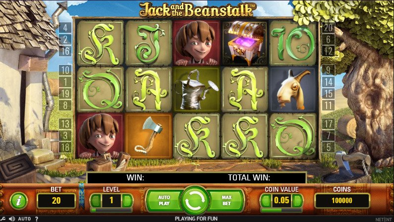 Play Jack and the Beanstalk Touch slot in India