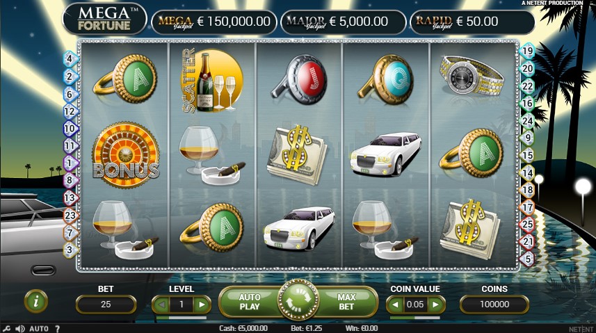 Play Mega Fortune in India