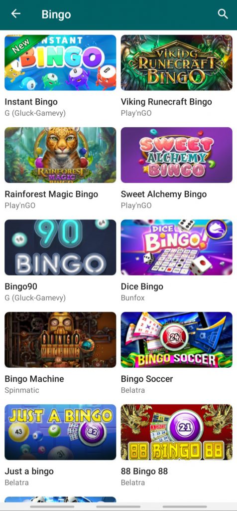 22bet app Bingo