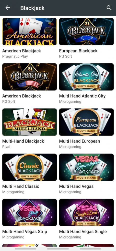 Melbet app Blackjack