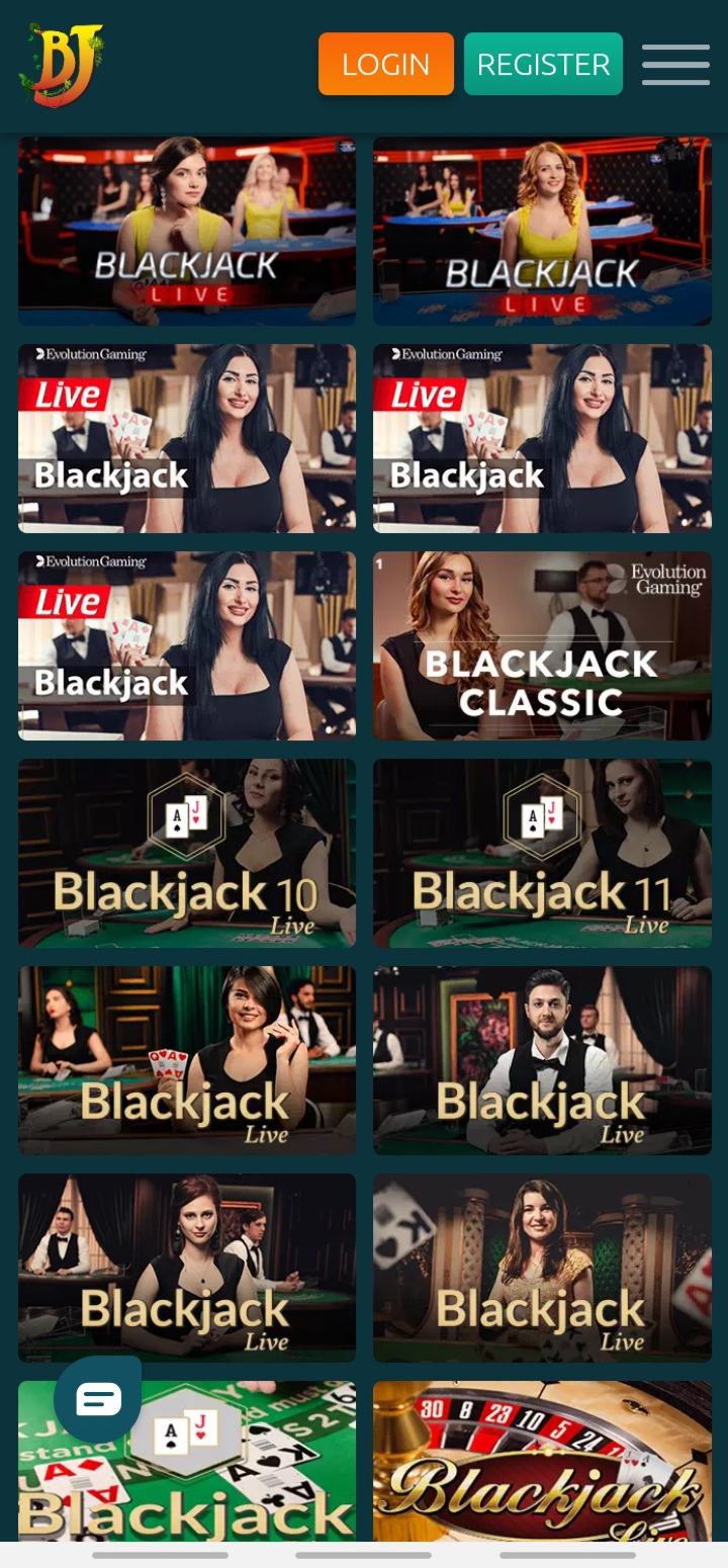 BetJungle app Blackjack