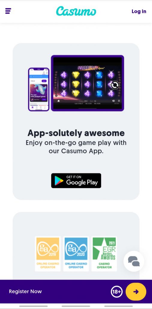 Casumo app review india