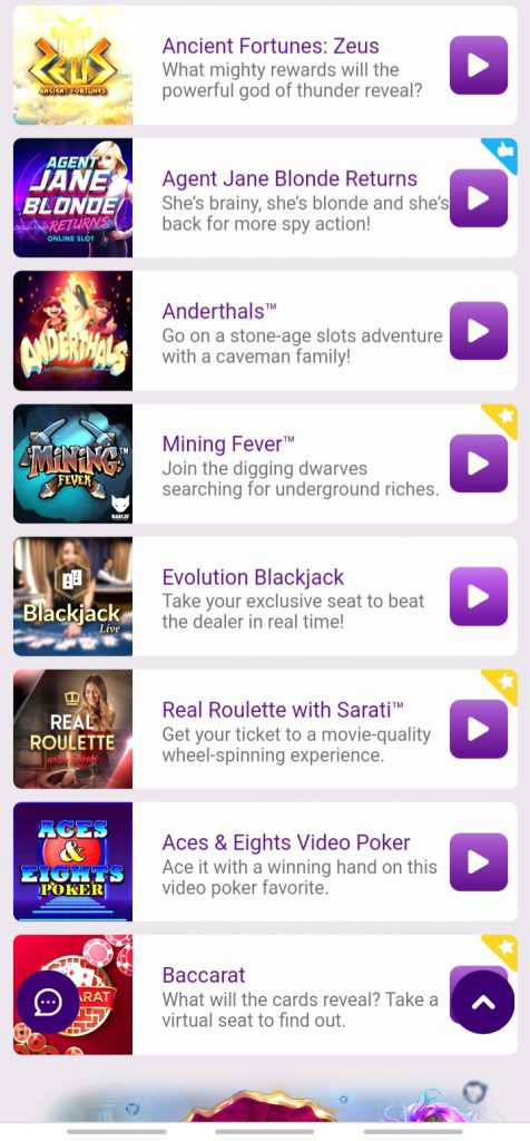 JackpotCity app download for android