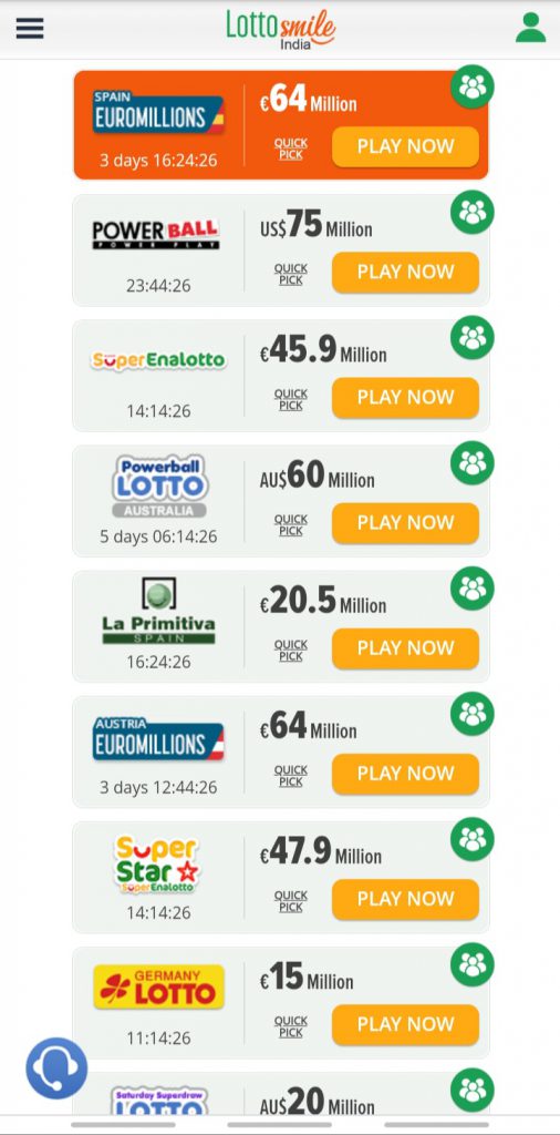 LottoSmile app review india