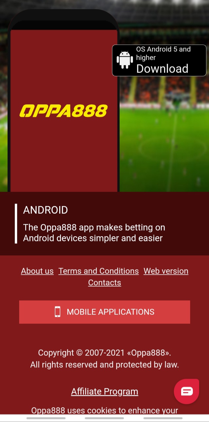 Oppa888 app download for android