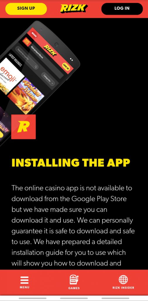 Rizk app download for android