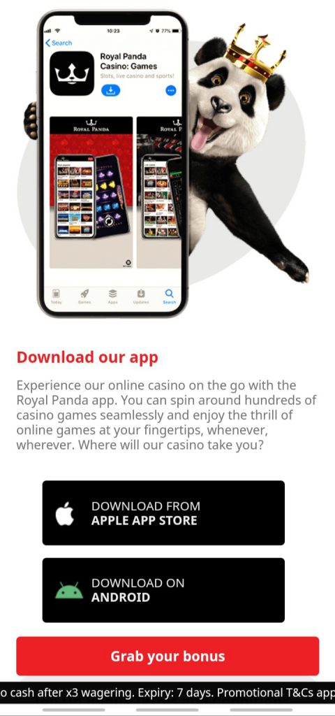 Royal Panda app download