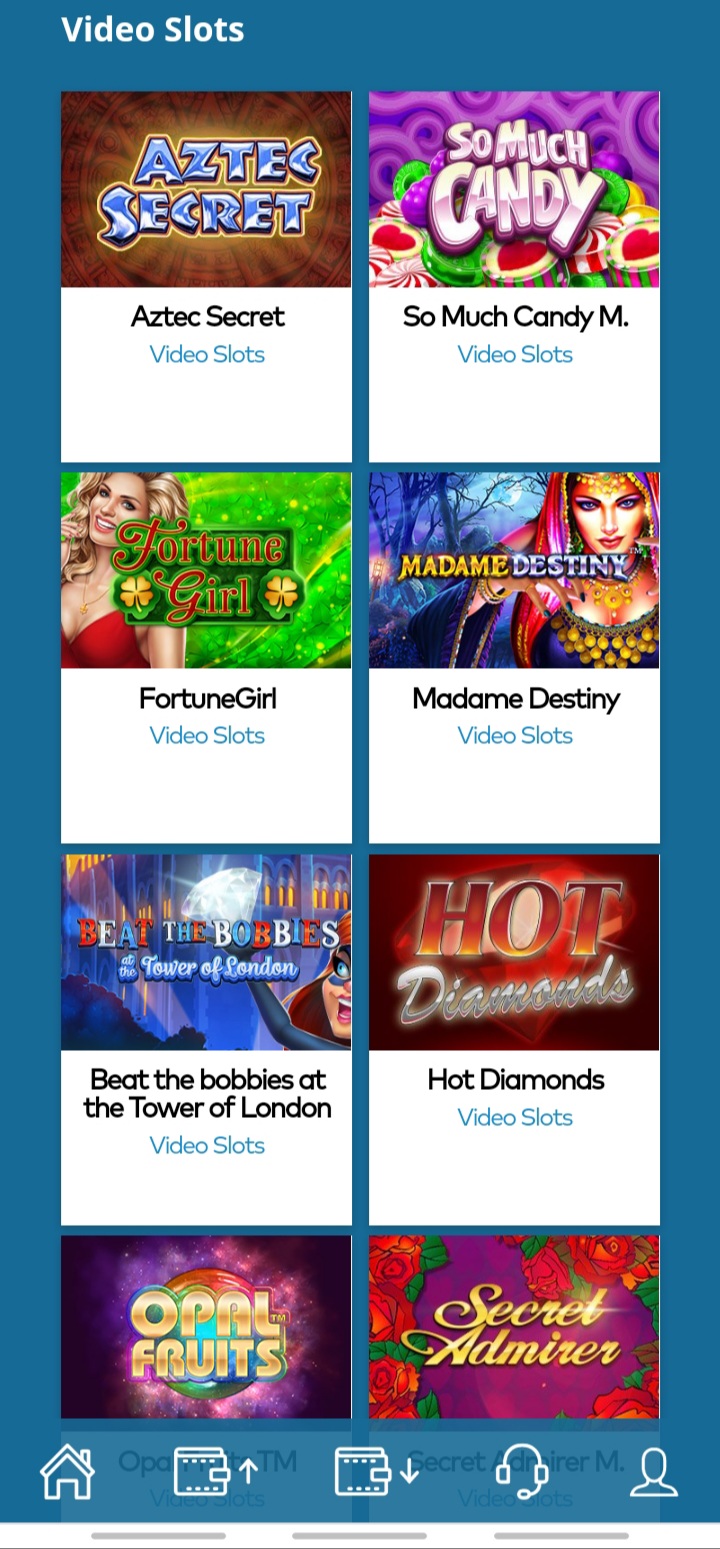 Yeti casino app games