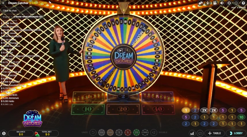 Live Casino Gaming Game Shows