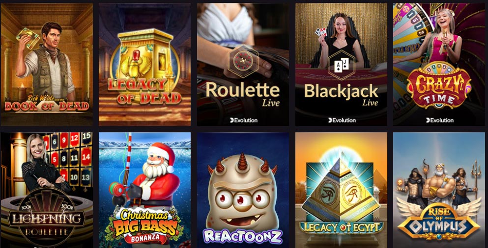 PlayGrand Casino Games